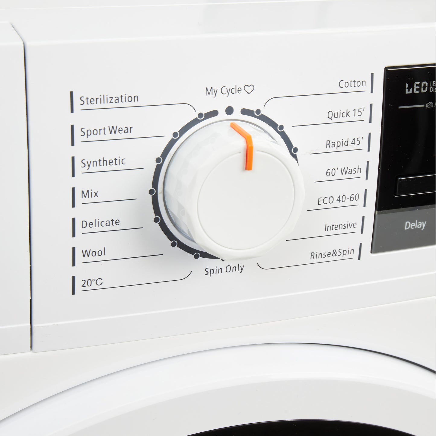 HW9140W 9kg 1400 Spin Washing Machine Laundry Haden