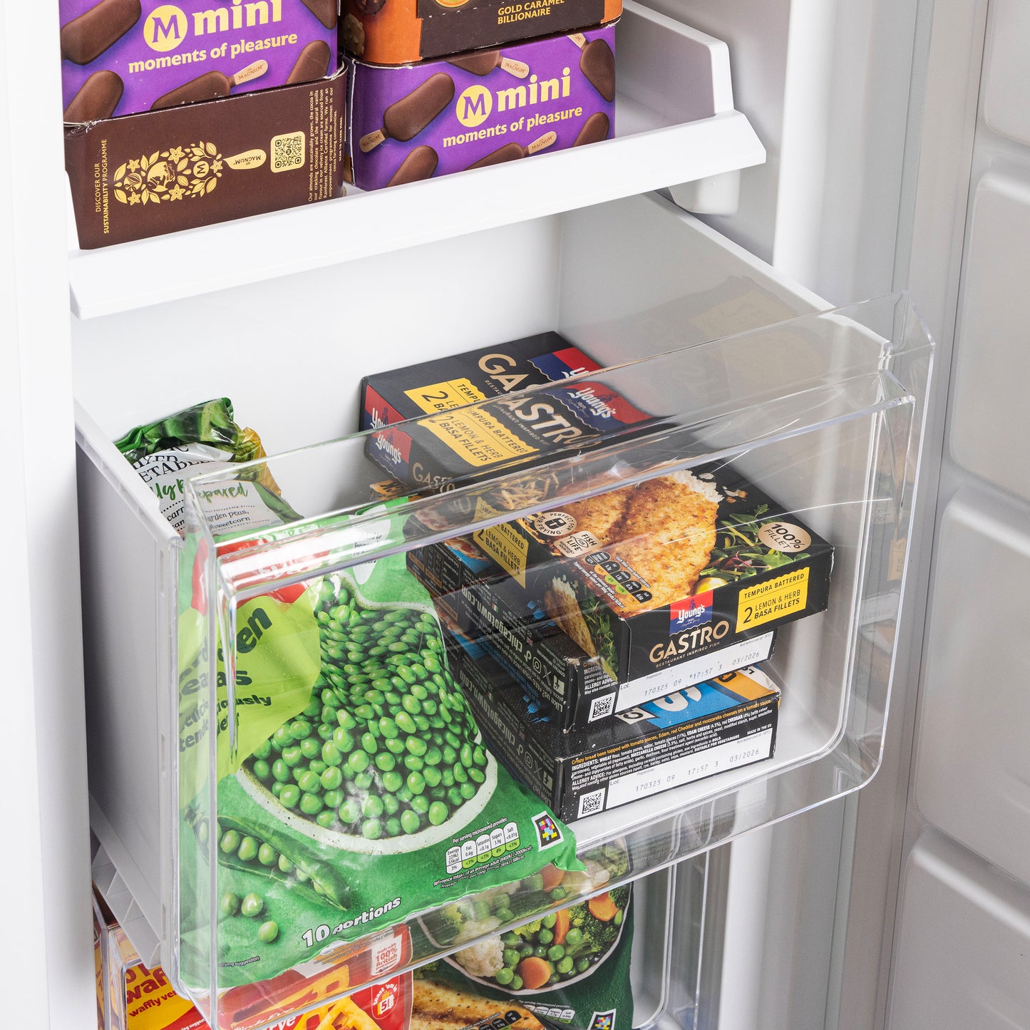 HZ161FF 55cm Tall Total No Frost Freezer Refrigerators Haden