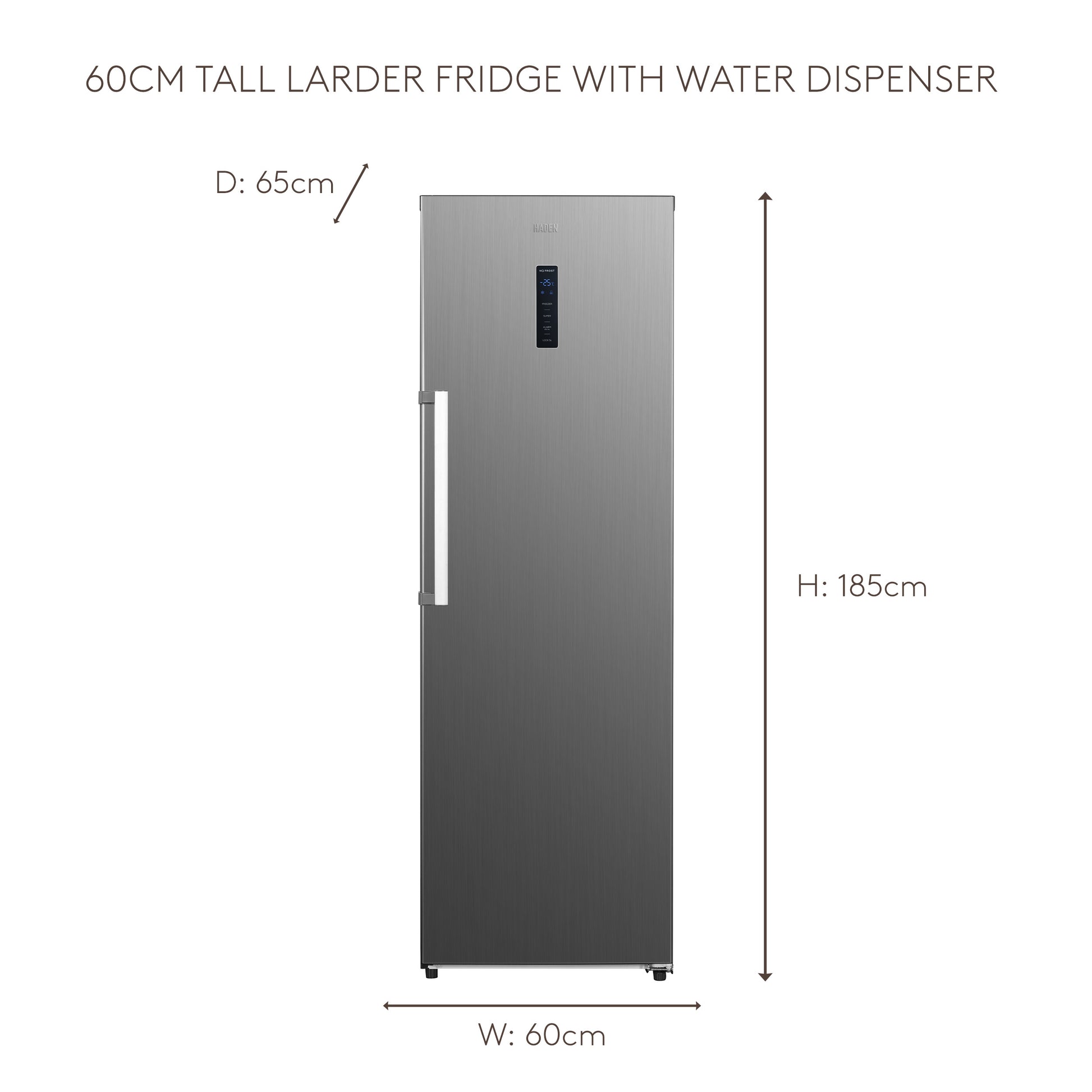 HZ274IX 60cm Total No Frost Freezer Refrigerators Haden