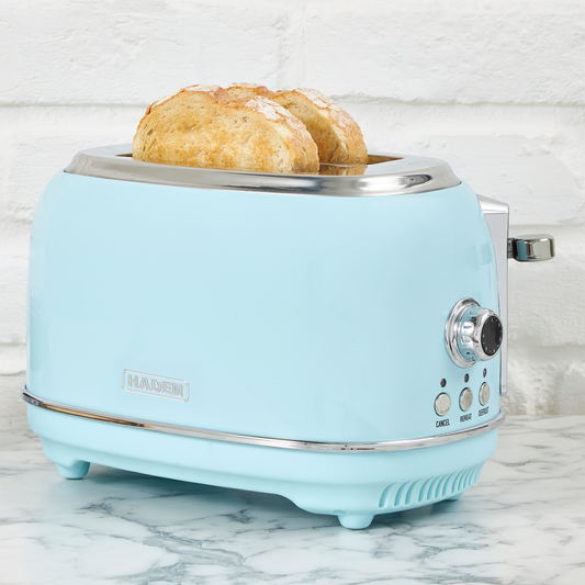 Haden Heritage 2-Slice Turquoise Toaster Toasters Haden