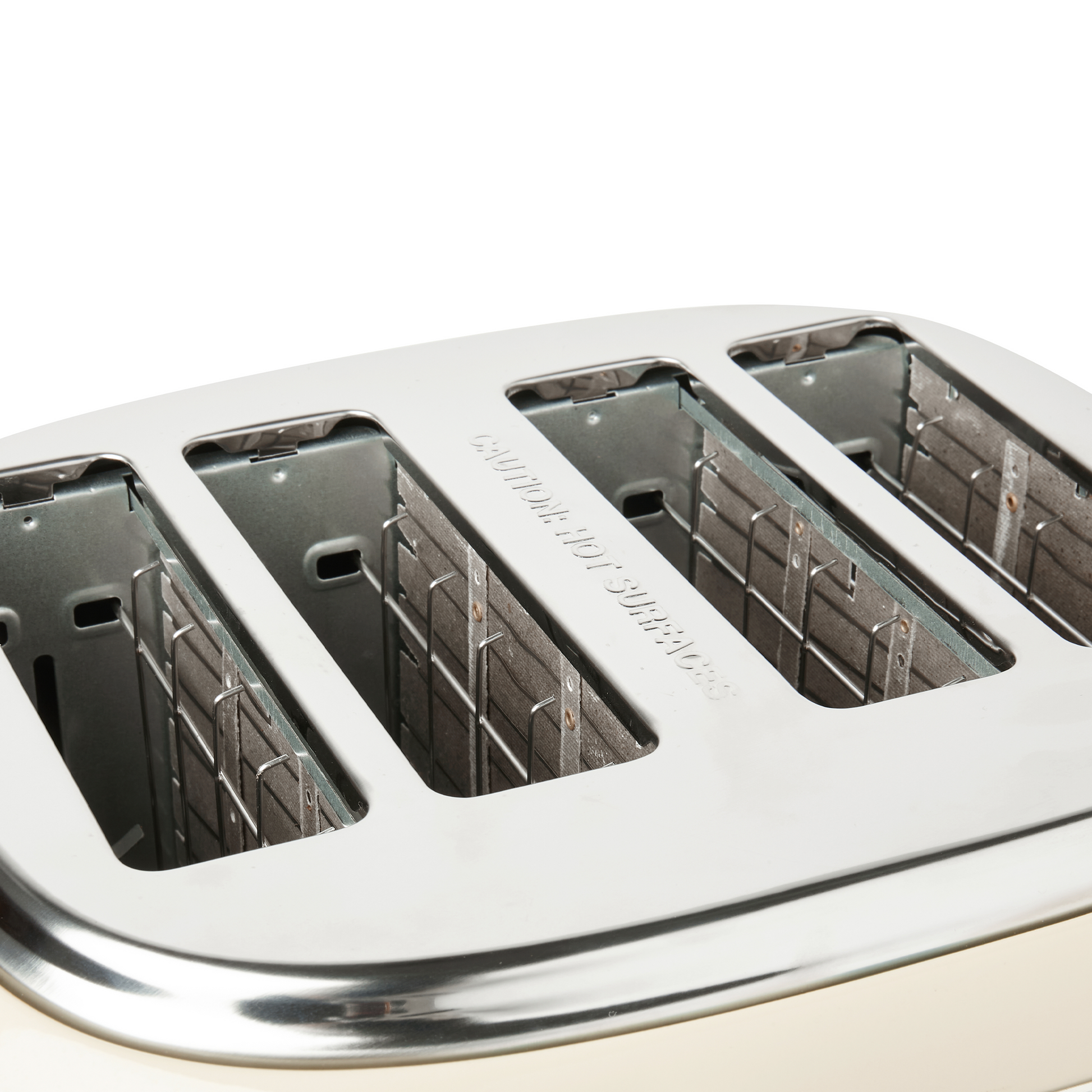Haden Highclere Cream 4 Slice Toaster Toasters Haden
