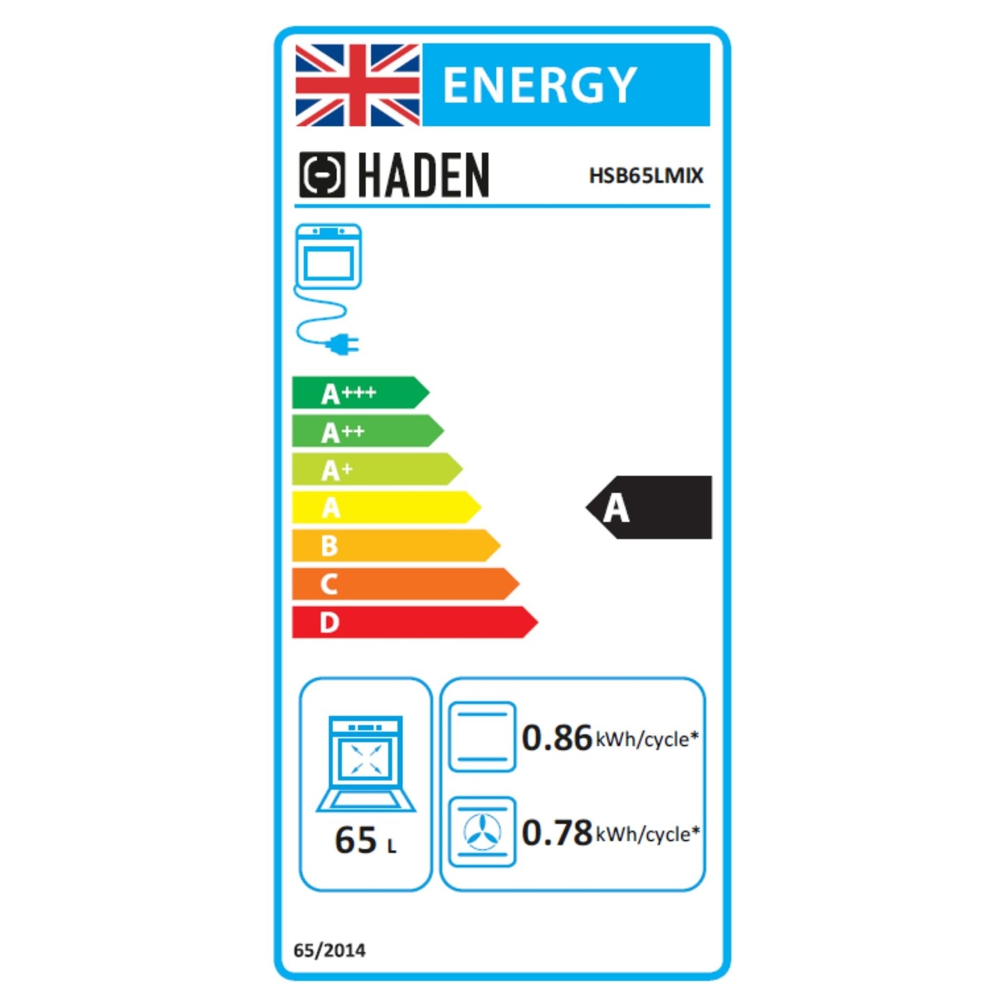 HSB65LMIX Built-In Single Oven Ovens Haden
