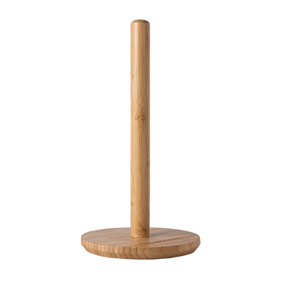 Bamboo Towel Holder Kitchen Sabichi Homewares Ltd Brown
