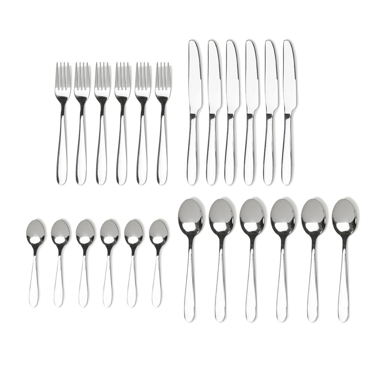 Arch 24pc Cutlery Set Dining Sabichi Homewares Ltd