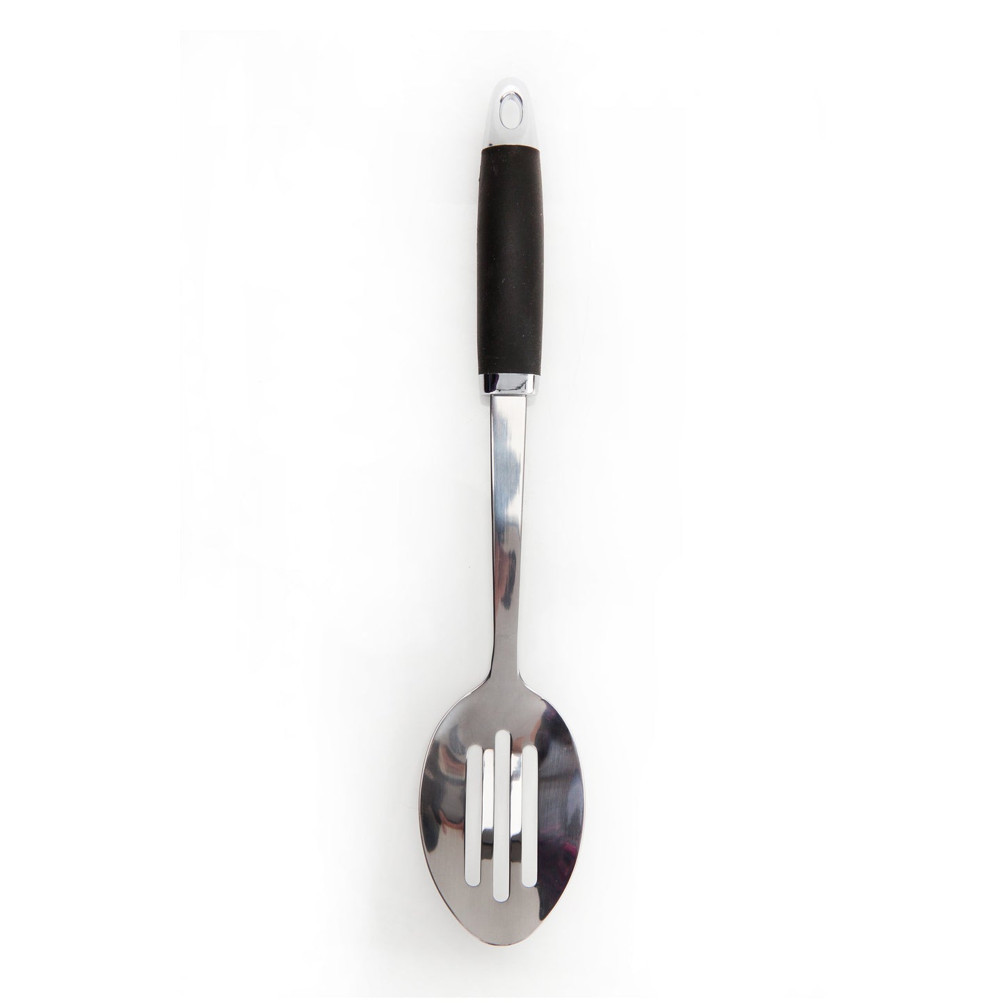 Mono Slotted Spoon Kitchen Sabichi Homewares Ltd Black, Silver