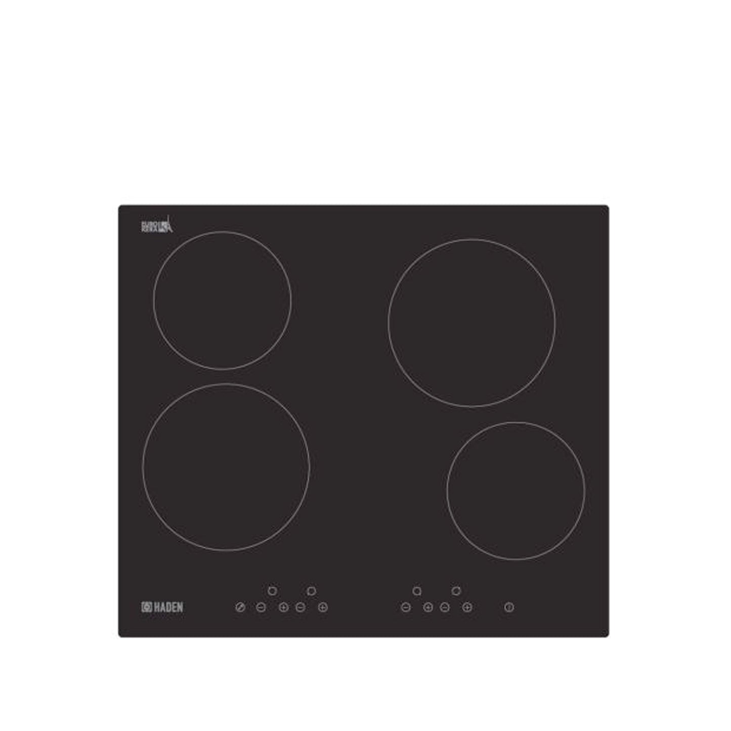 Haden HCTT60 60cm Electric Ceramic Hob Black Ceramic Hob Haden