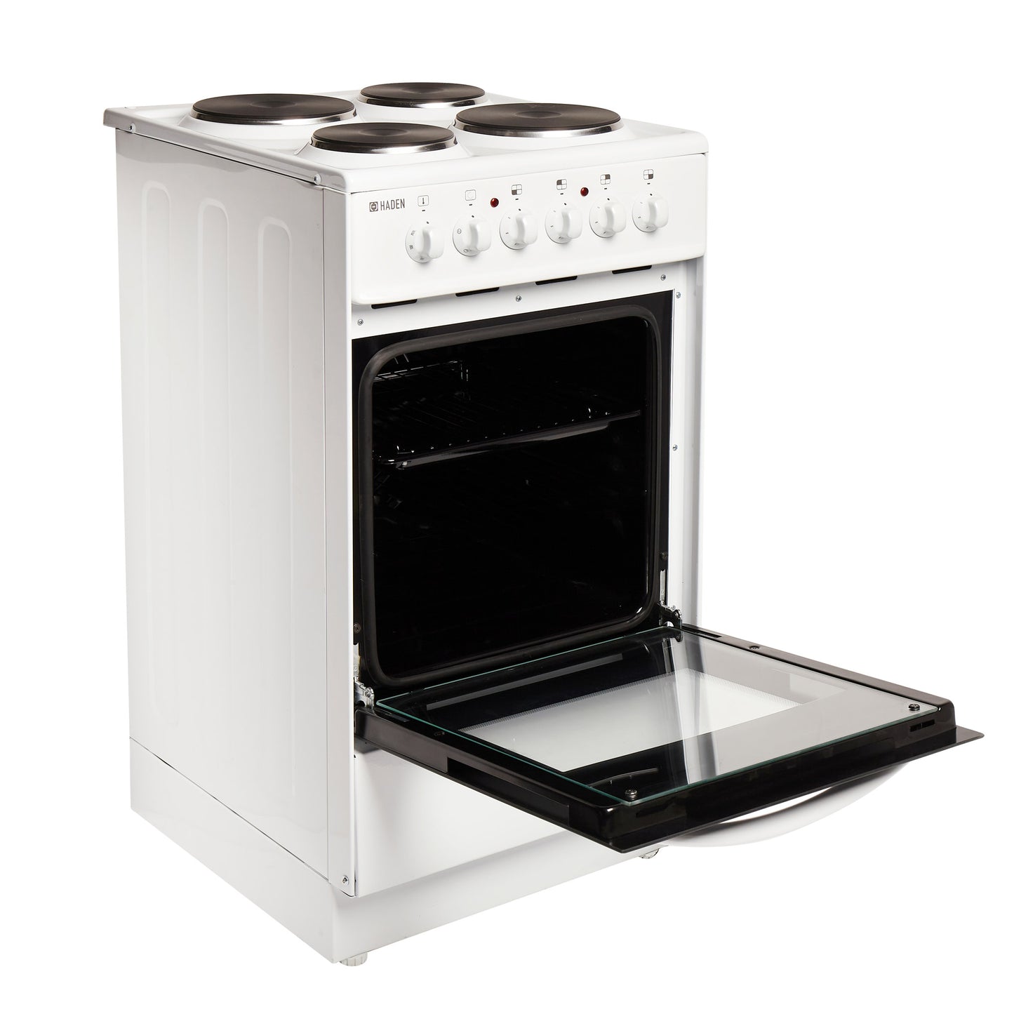 HES50W 50cm Sealed Plate Single Oven Cookers Haden