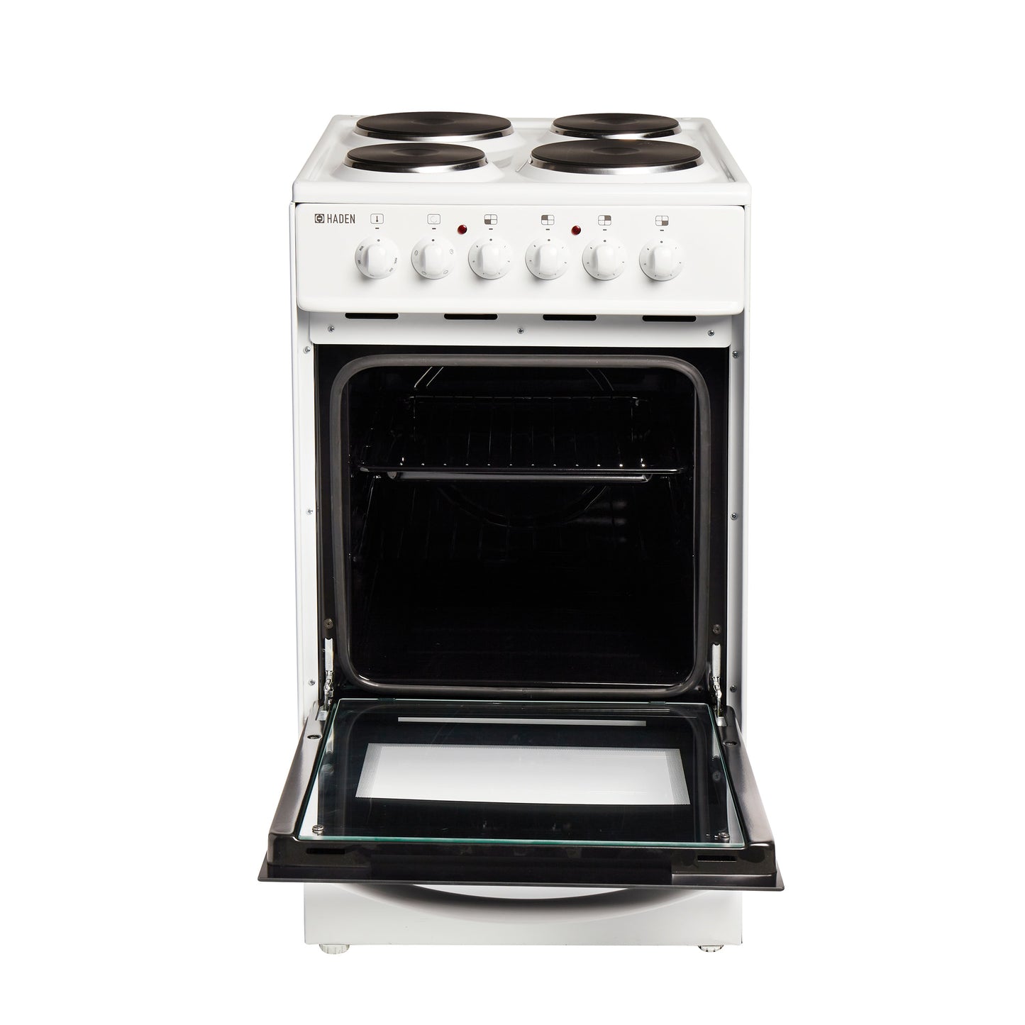HES50W 50cm Sealed Plate Single Oven Cookers Haden