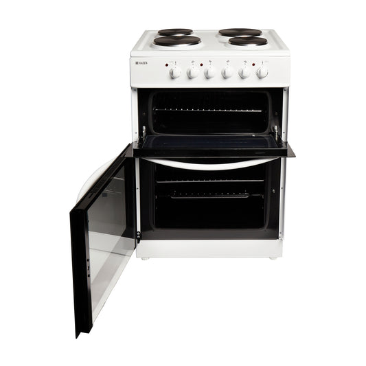 HEST60W 60cm Twin Cavity Ceramic Oven electric cooker Haden