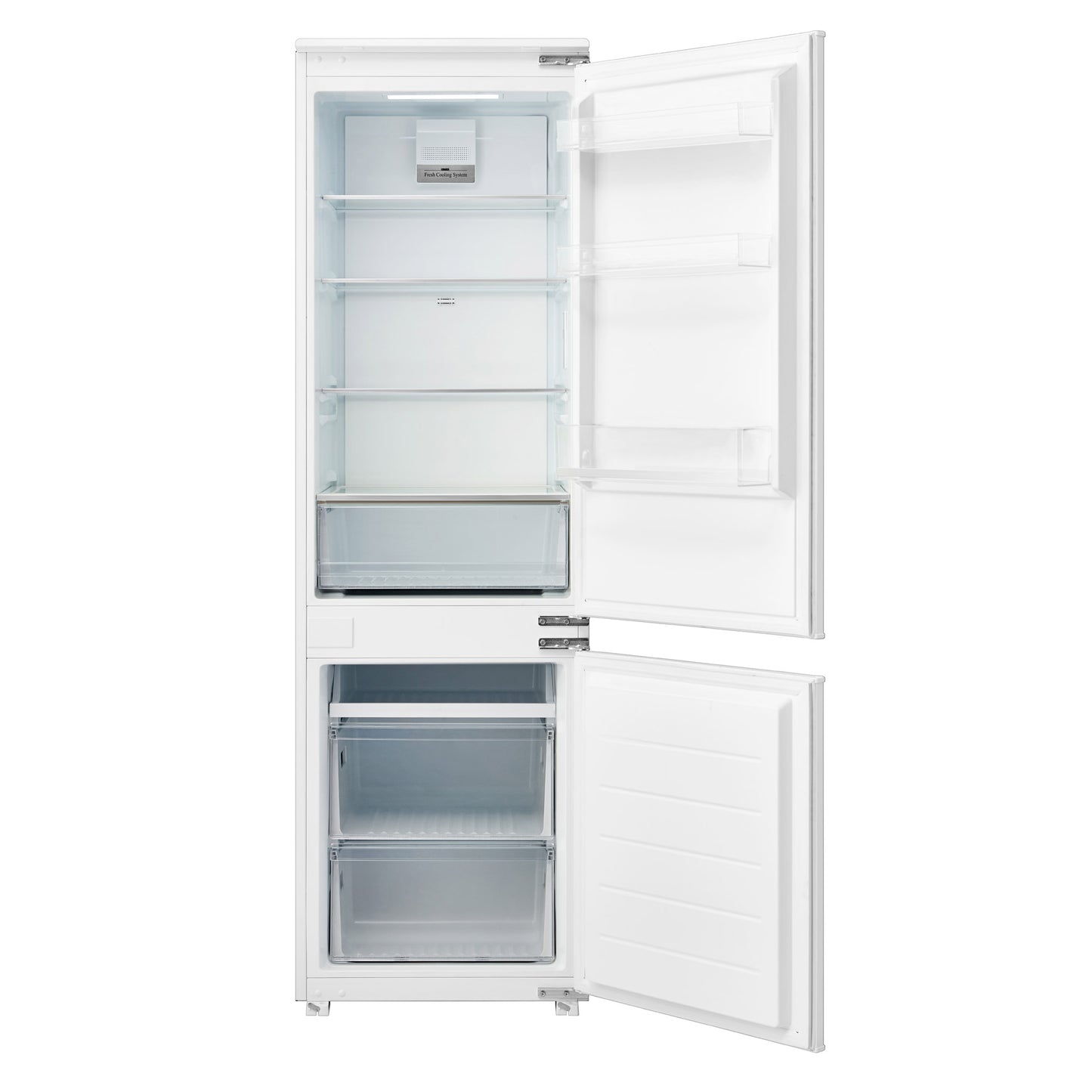 HFI7030 – 269L INTEGRATED LOW FROST COMBI FRIDGE FREEZER Refrigerators Haden