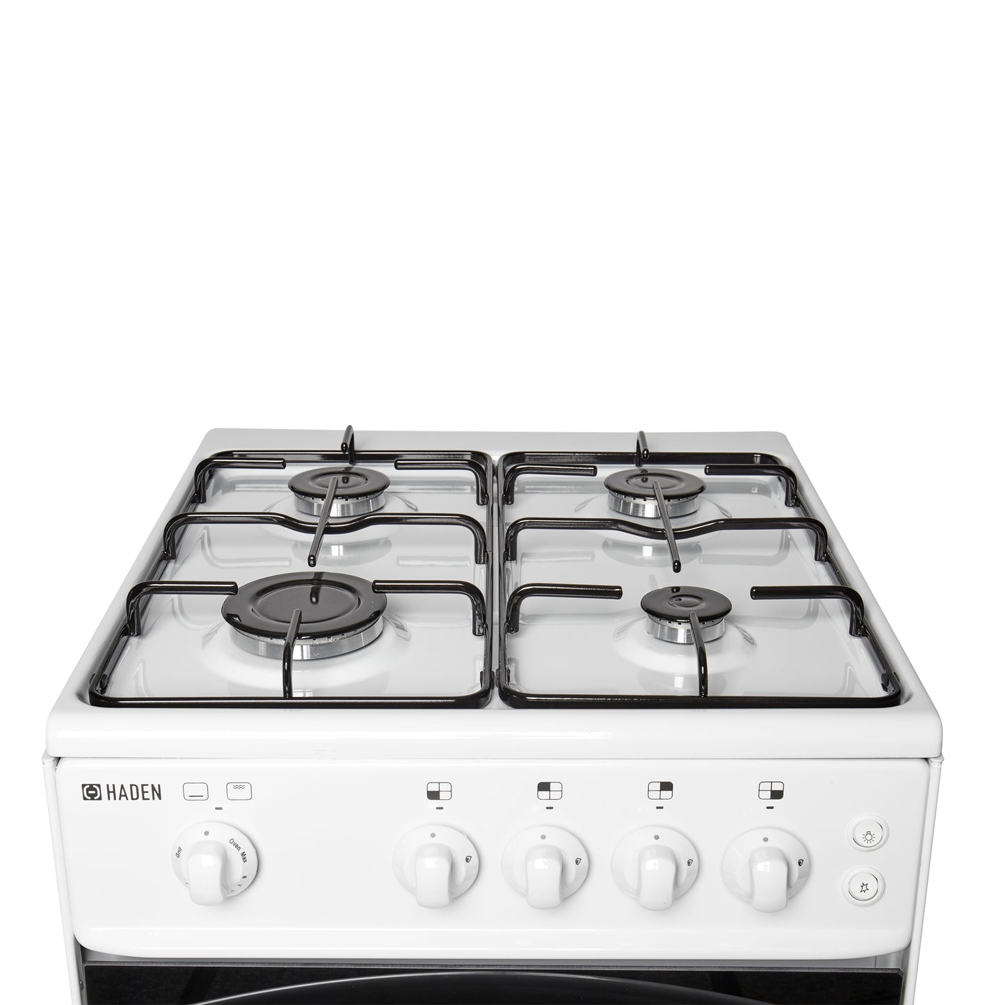 HGS50W 50cm 52-Litre Single Cavity Gas Cooker Haden