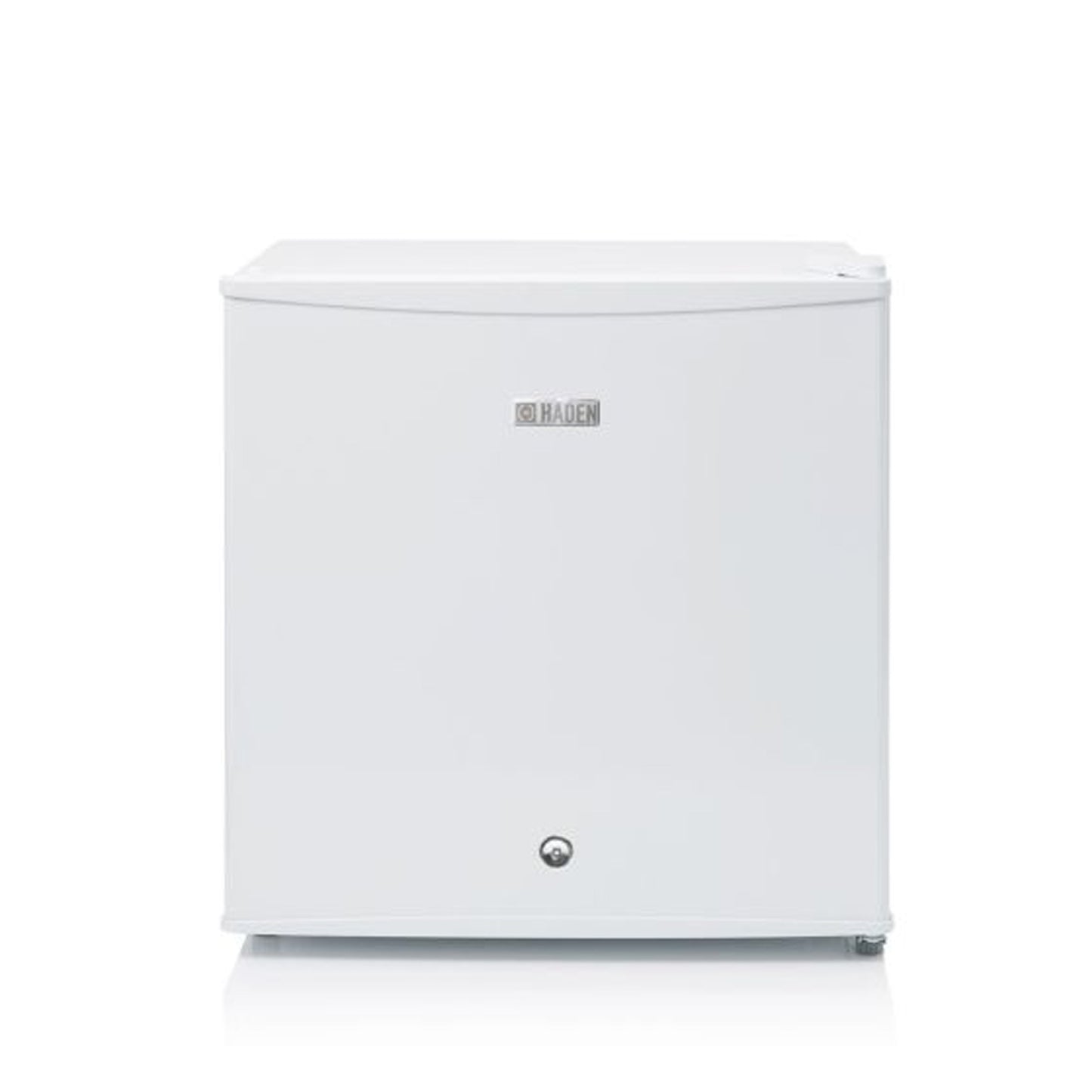 Haden White HR50W Tabletop Compact Fridge with Lock Refrigerators Haden