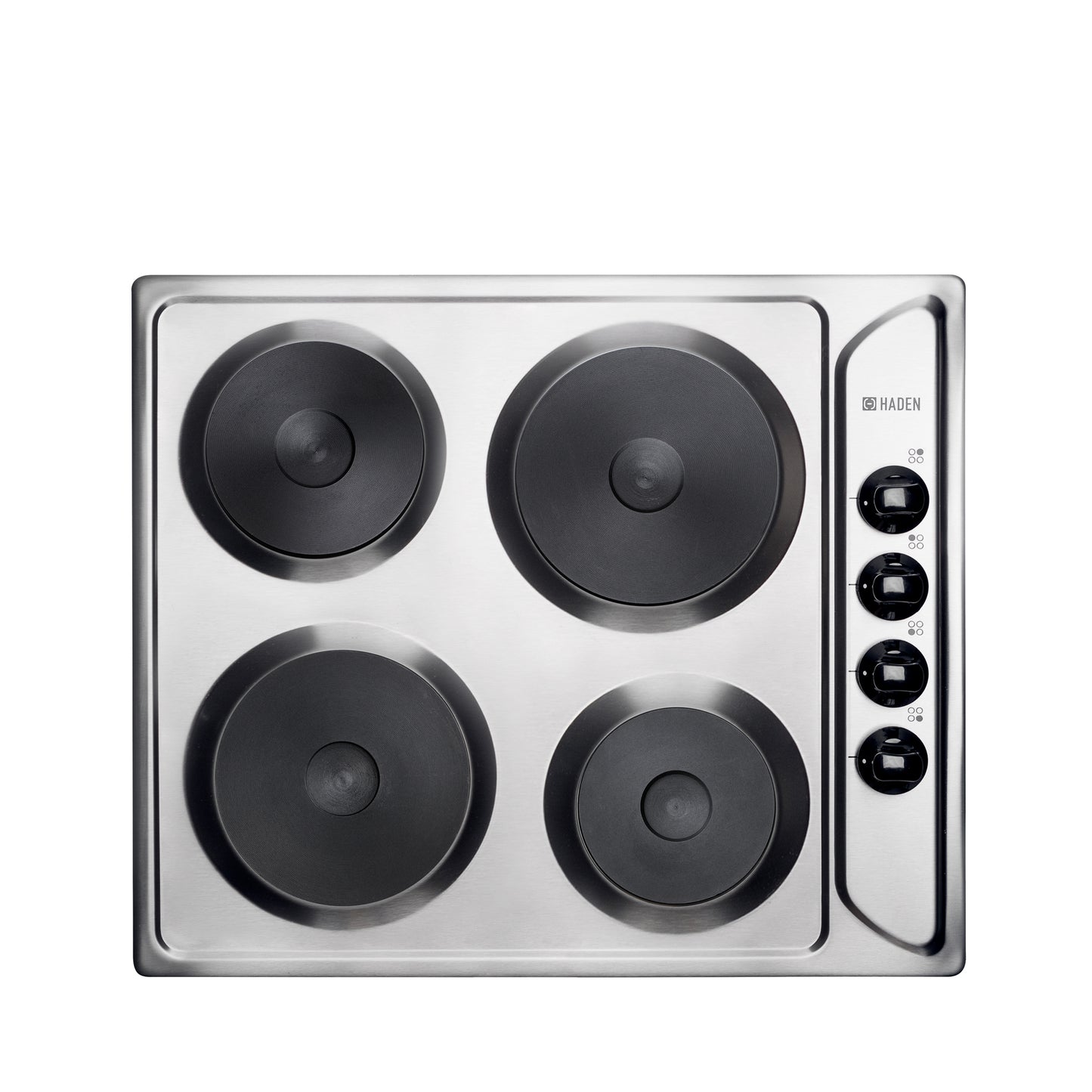 HSP60X 60cm Solid Plate Hob - Inox Hobs Haden