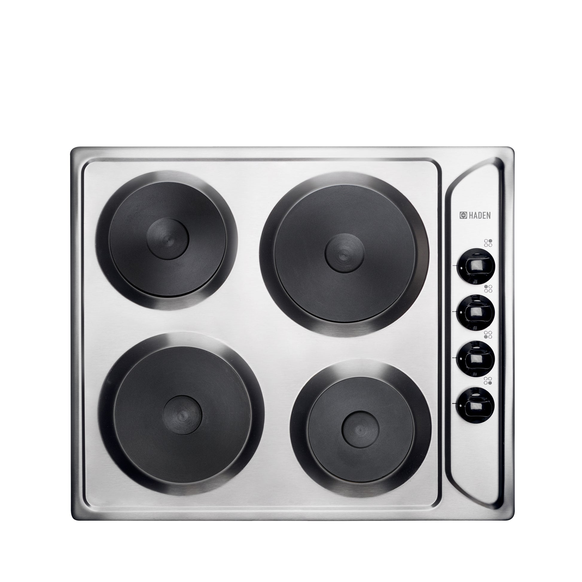 HSP60X 60cm Solid Plate Hob - Inox Hobs Haden