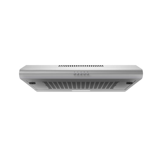 HVH60X-B 60cm Visor Cooker Hood - Inox cooker hood Haden