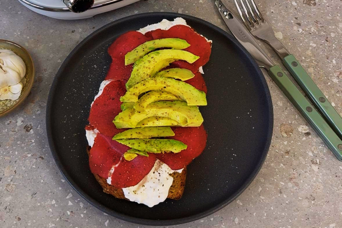 Burrata, Pastrami & Avocado Sourdough Toast