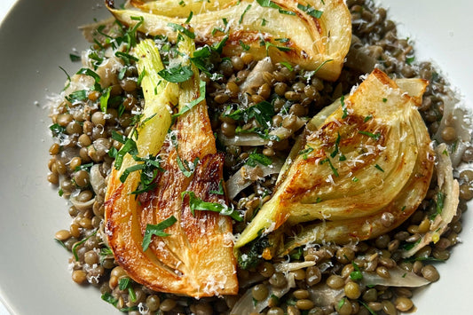 Slow Cooked Fennel and Lentils