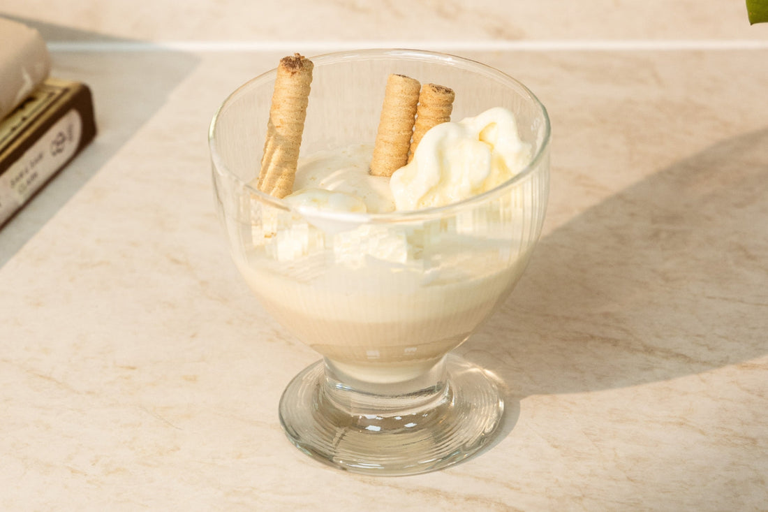Affogato with Homemade Vanilla Ice Cream