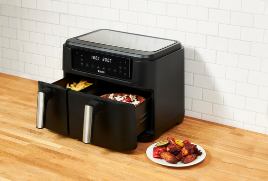 Meet the 9.5L Dual Basket Air Fryer!