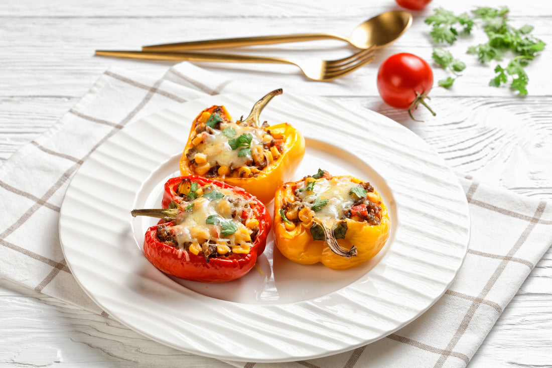 Air Fryer Stuffed Peppers