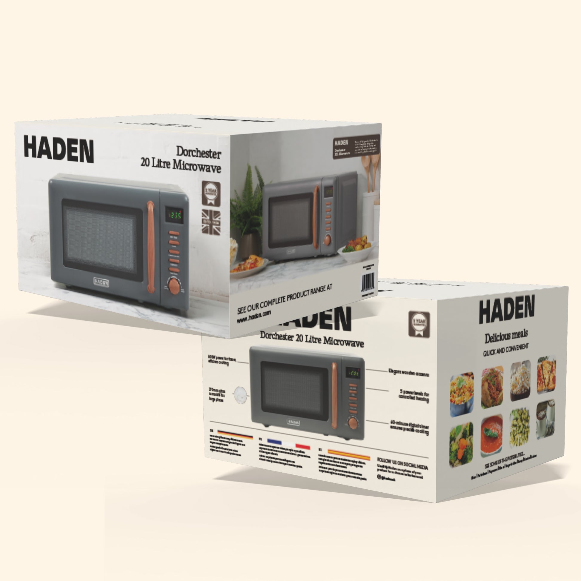 Haden Dorchester Grey Microwave Microwave Ovens Haden