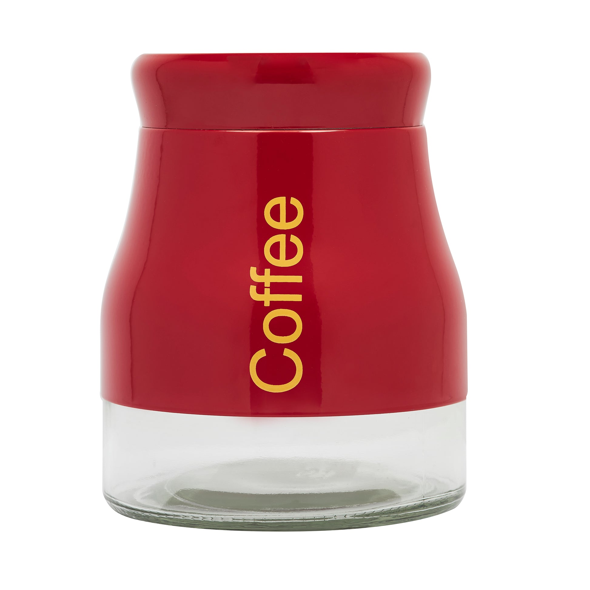 Red Coffee Jar Kitchen Sabichi Homewares Ltd