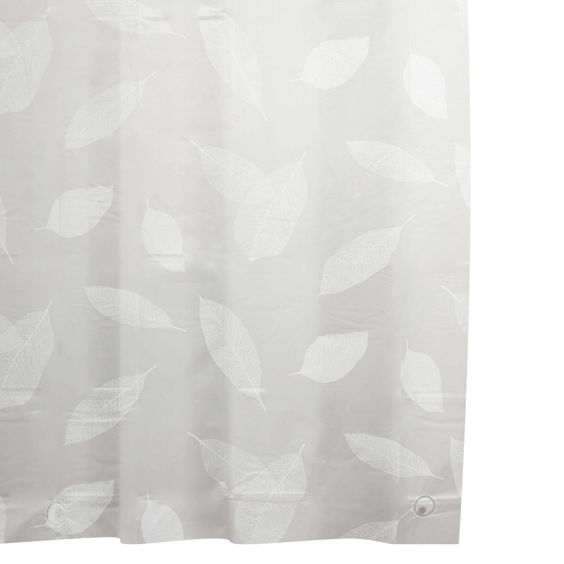 Leaves PEVA Shower Curtain Bathroom Sabichi Homewares Ltd