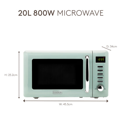 Haden Cotswold Sage Microwave Microwave Ovens Haden