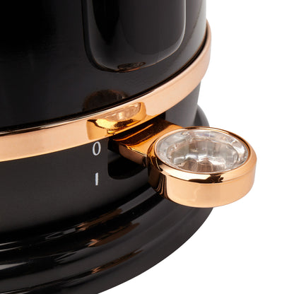 Haden Salcombe Black and Copper Kettle Electric Kettles Haden
