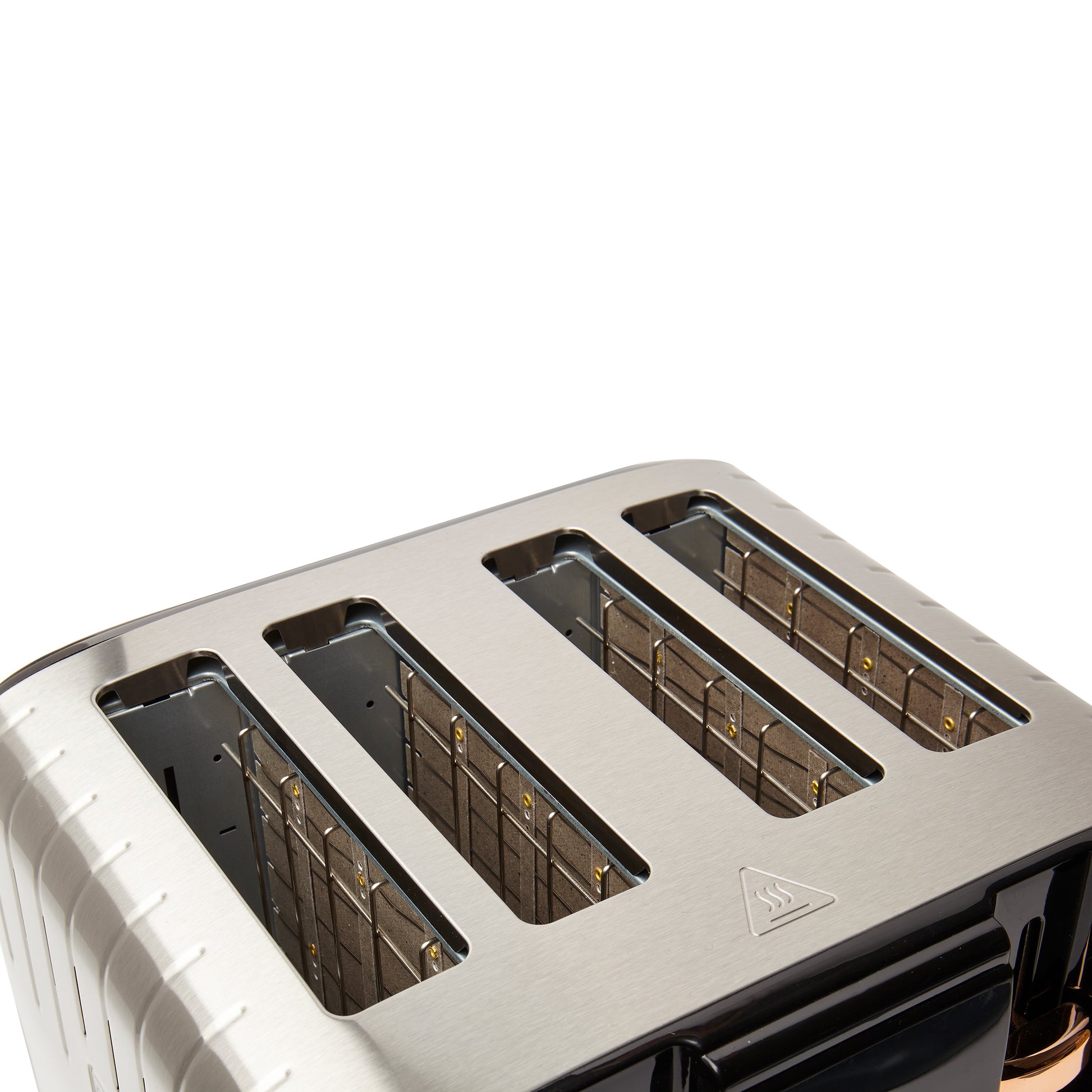 Haden Salcombe Black and Copper 4 Slice Toaster Toasters Haden