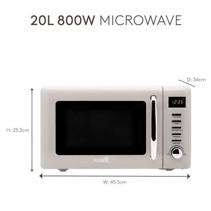 Haden Cotswold Putty Microwave Microwave Ovens Haden