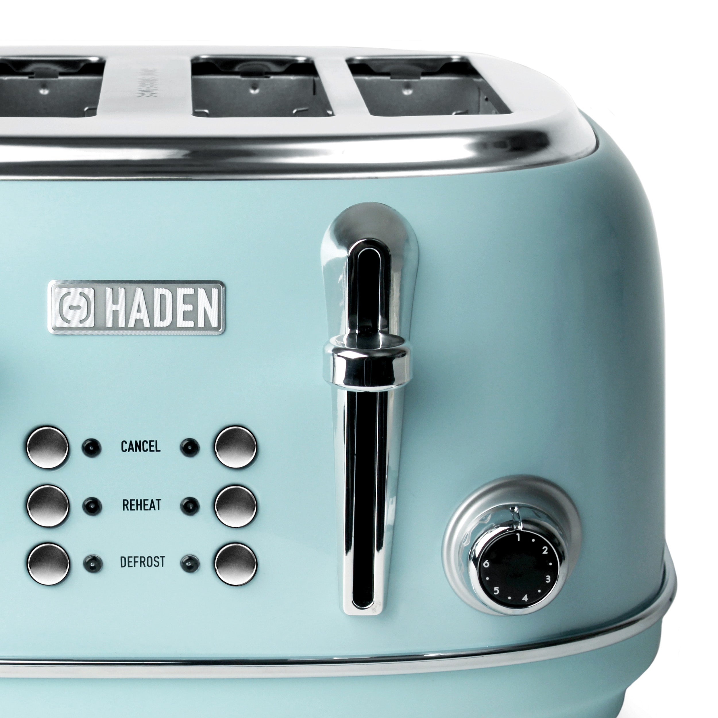 Haden Heritage Turquoise Bundle Set of Kettle + 4 Slice Toaster