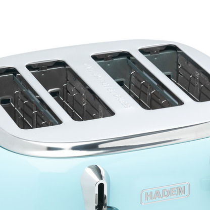Haden Heritage Turquoise 4 Slice Toaster Toasters Haden