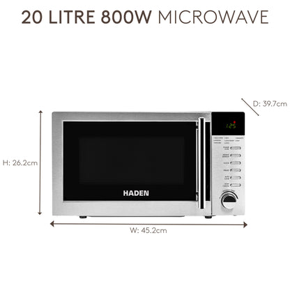 Haden Stainless Steel (Exterior) Microwave Microwave Ovens Haden