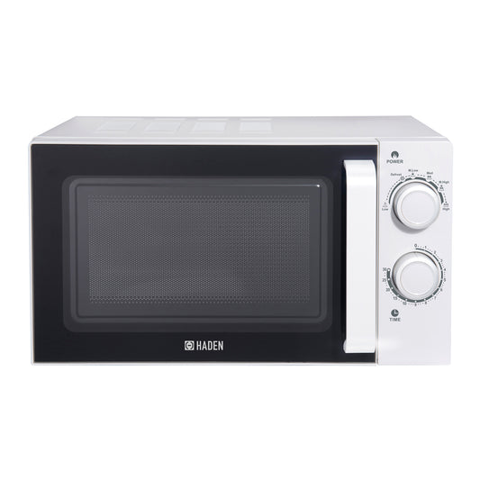 Haden 20L White Stainless Steel Interior Microwave