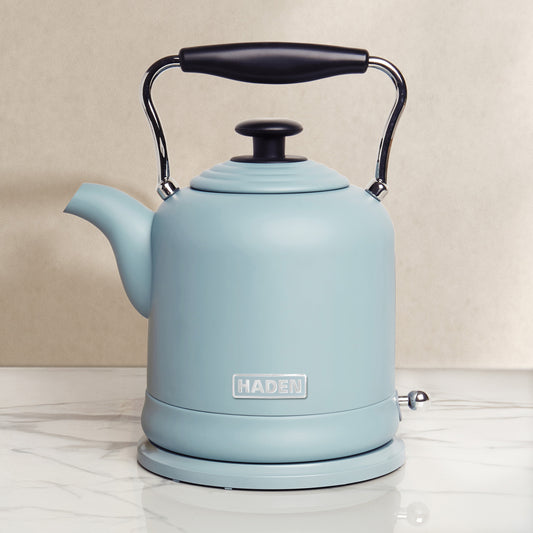 Haden Highclere Poole Blue Kettle Electric Kettles Haden