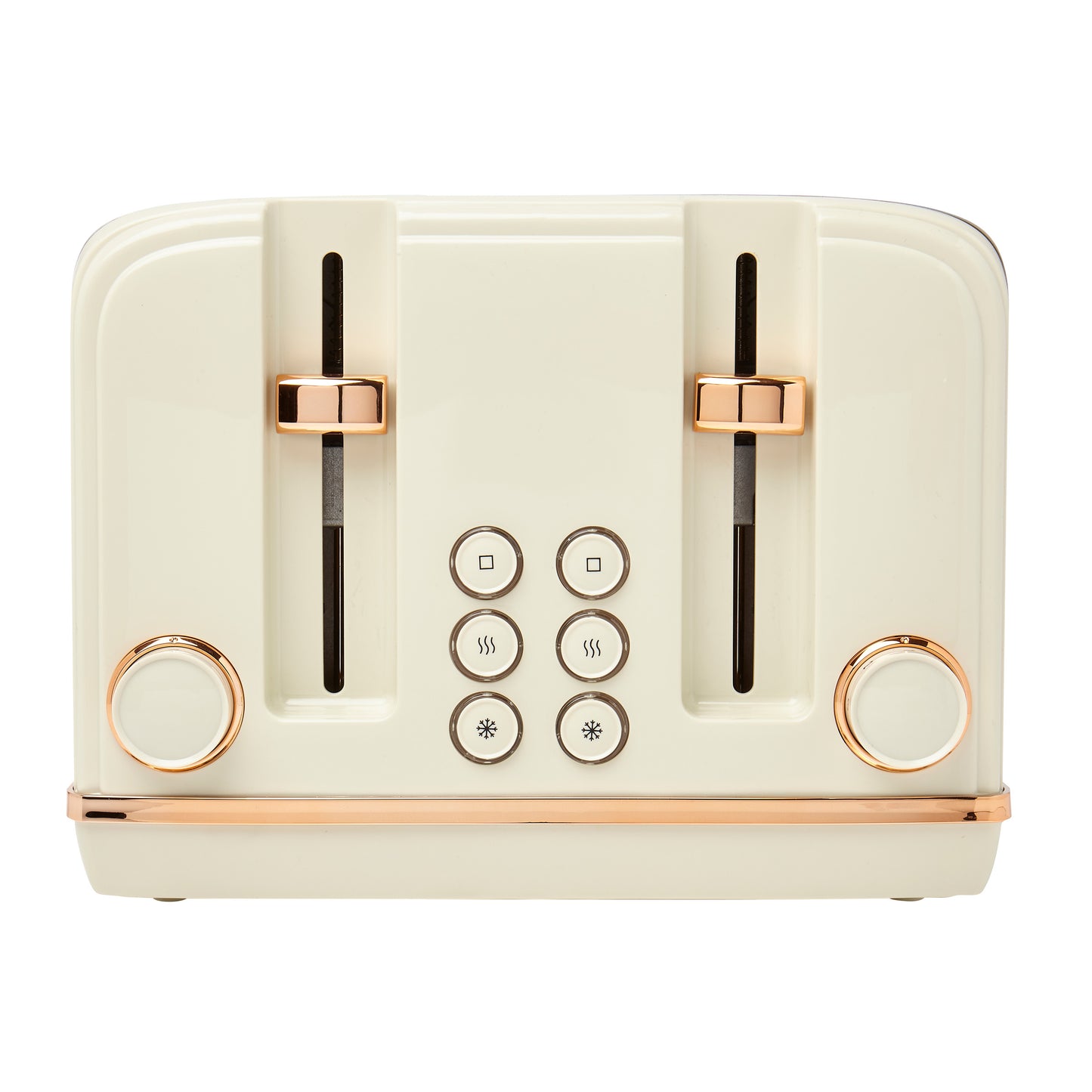 Haden Salcombe Cream and Copper 4 Slice Toaster