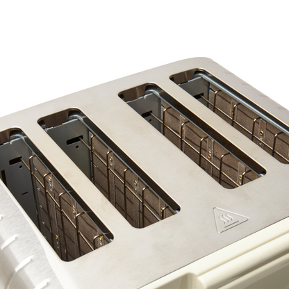 Haden Salcombe Cream and Copper 4 Slice Toaster Toasters Haden