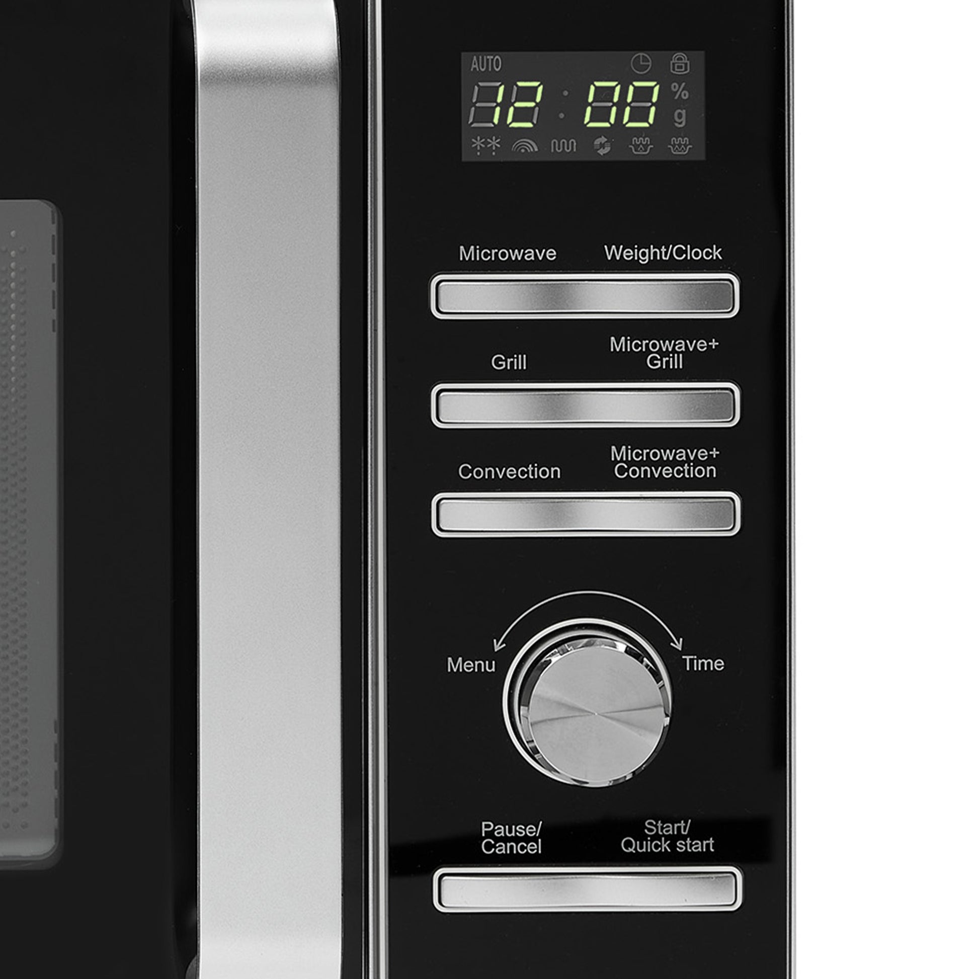 Haden 25L Silver Combi Microwave Microwave Ovens Haden
