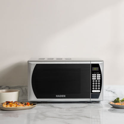 Haden 20L 800W Silver Microwave Microwave Ovens Haden