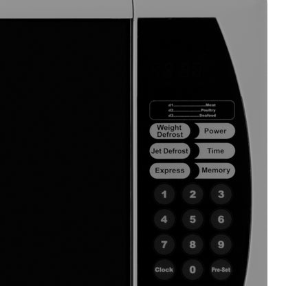 Haden 20L 800W Silver Microwave Microwave Ovens Haden