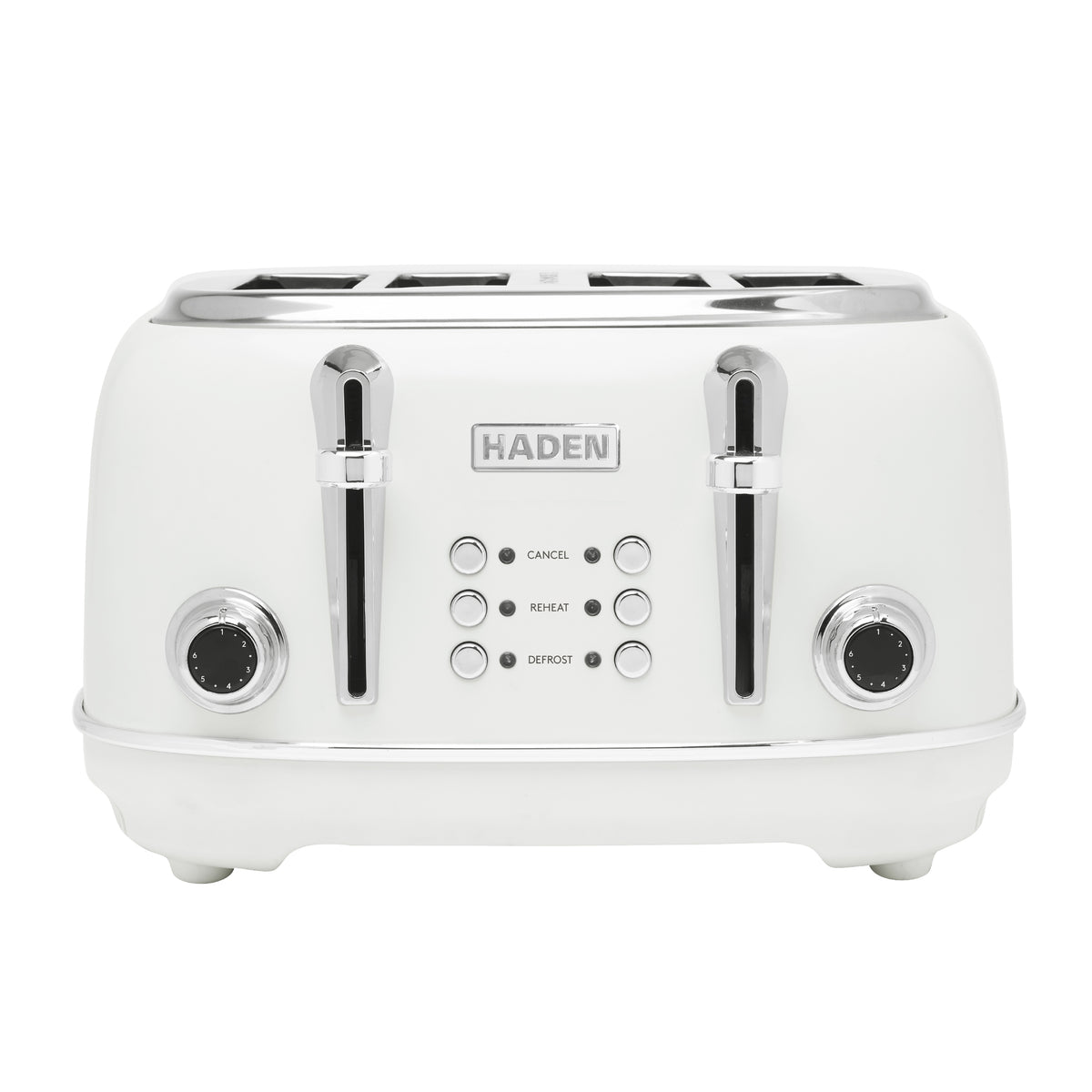 Haden Heritage 4 Slice Toaster – Ivory White Toasters Haden