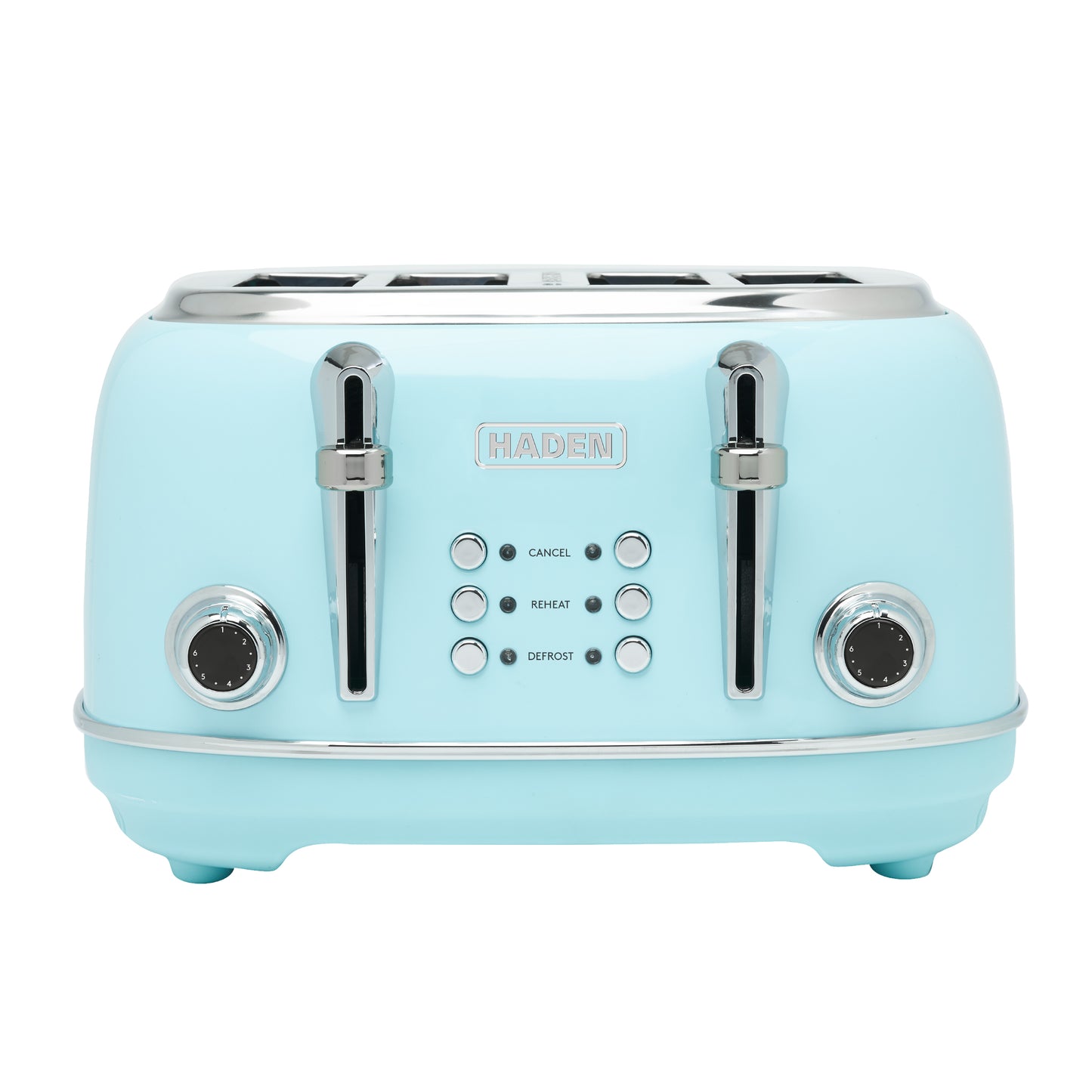Haden Heritage 4 Slice Toaster – Turquoise Blue Toasters Haden