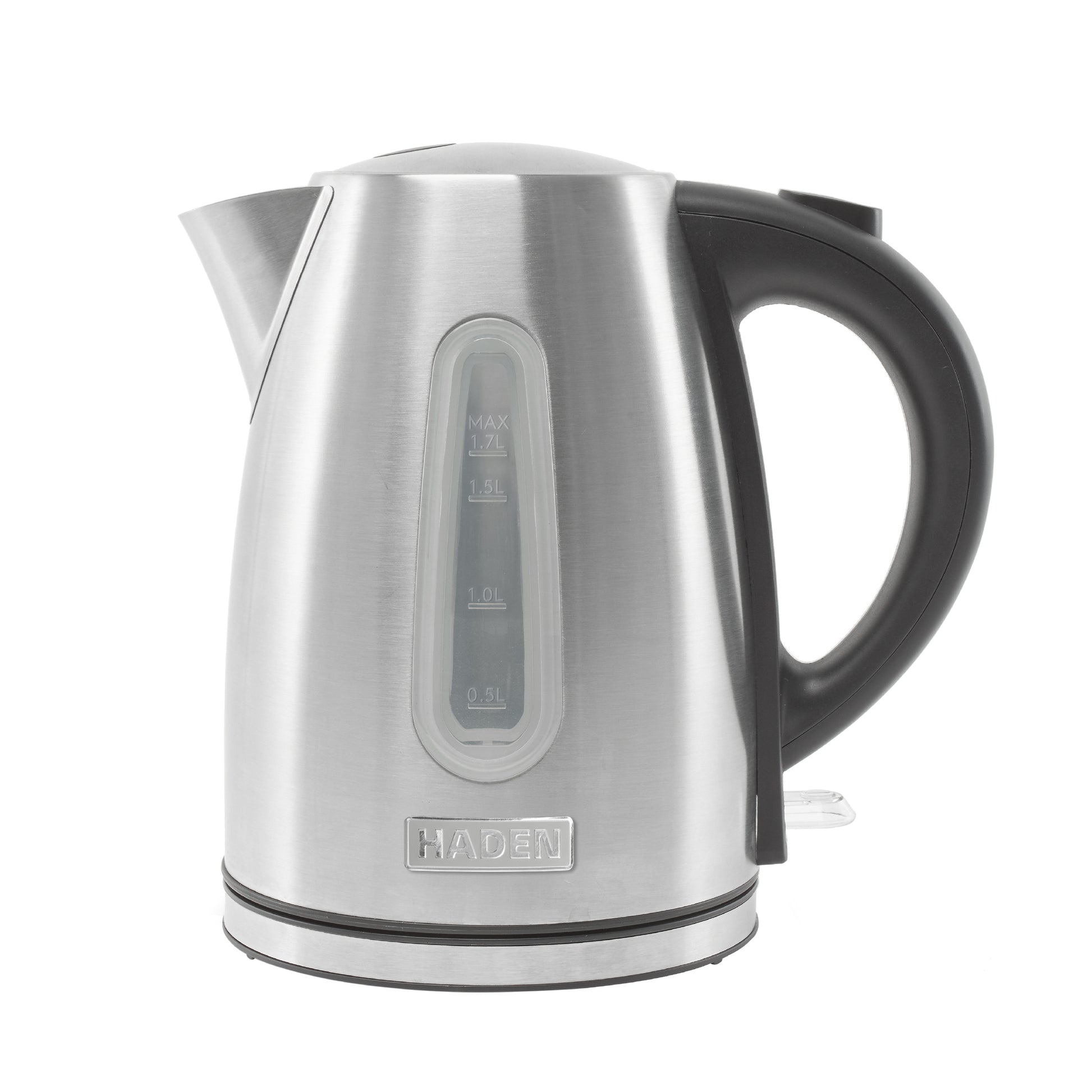 Haden Stoke Brushed Steel Kettle Electric Kettles Haden