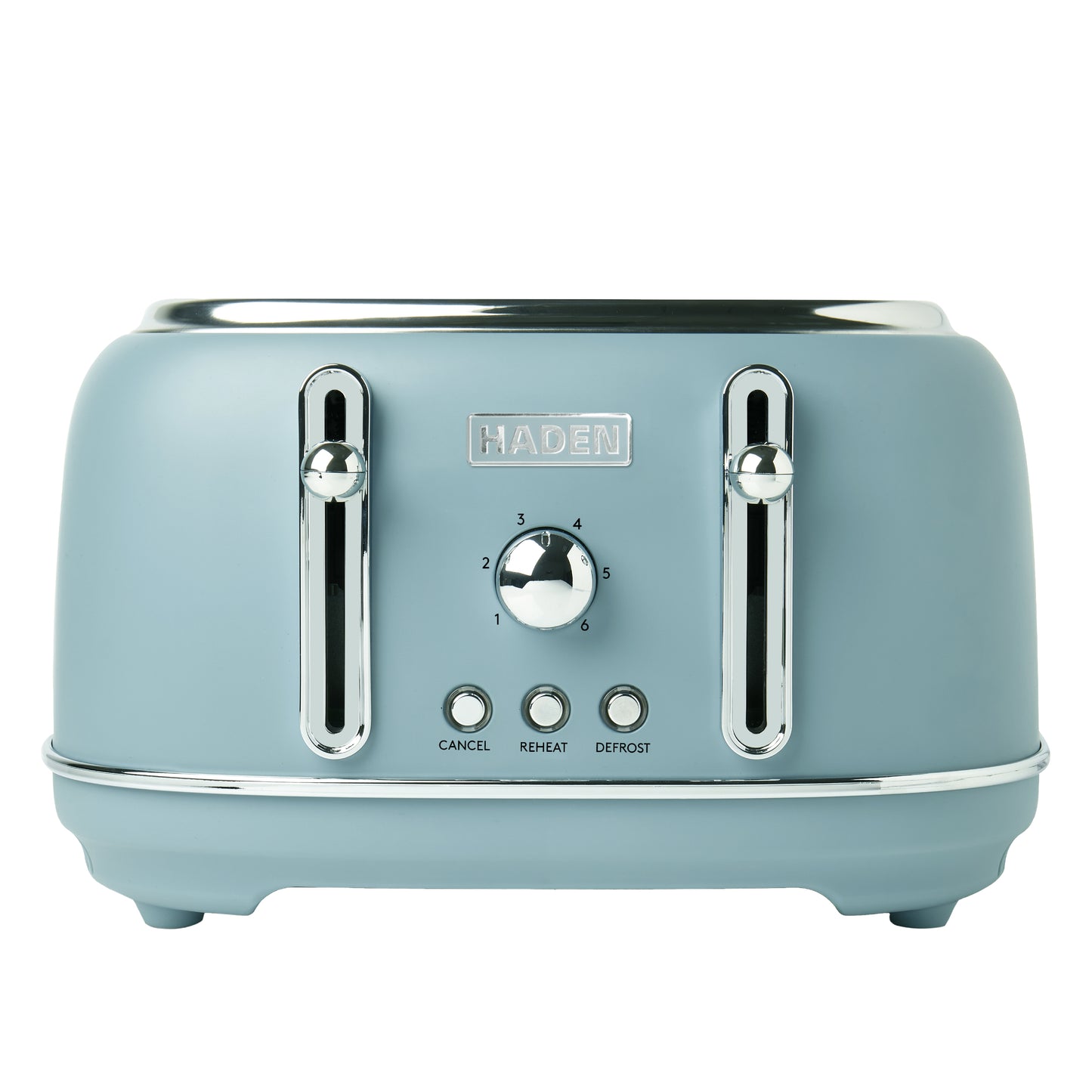 Haden Highclere Poole Blue 4 Slice Toaster Toasters Haden