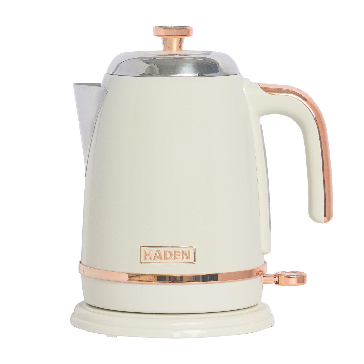 Haden Salcombe Kettle – Cream & Copper Electric Kettles Haden