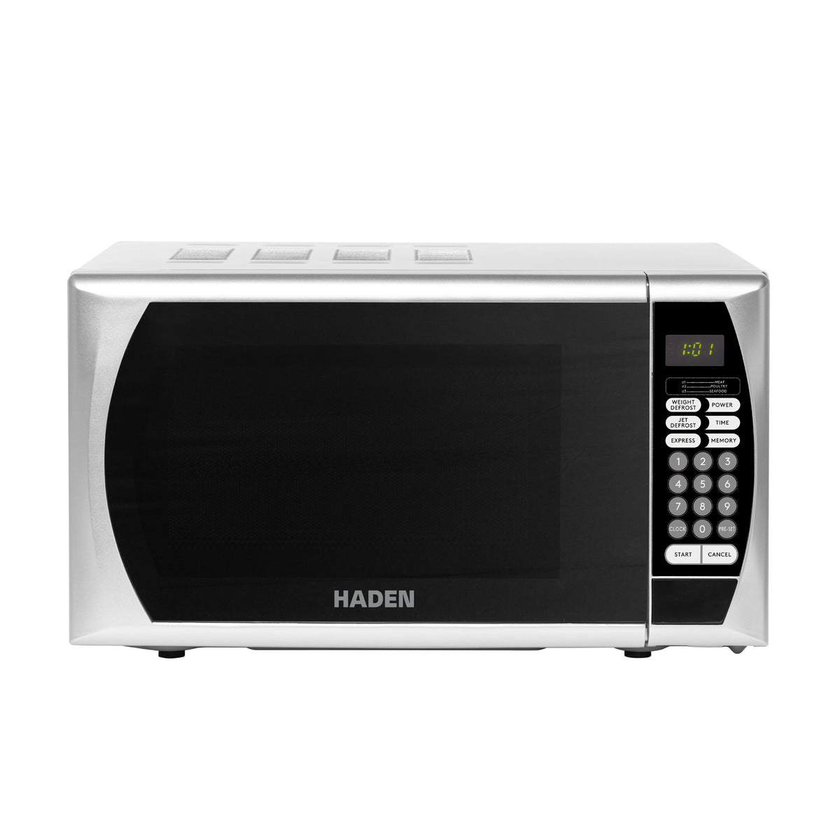 Haden 20L 800W Microwave – Silver Microwave Ovens Haden