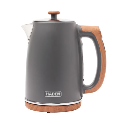 Haden Dorchester Grey Digital Variable Temperature Kettle Electric Kettles Haden