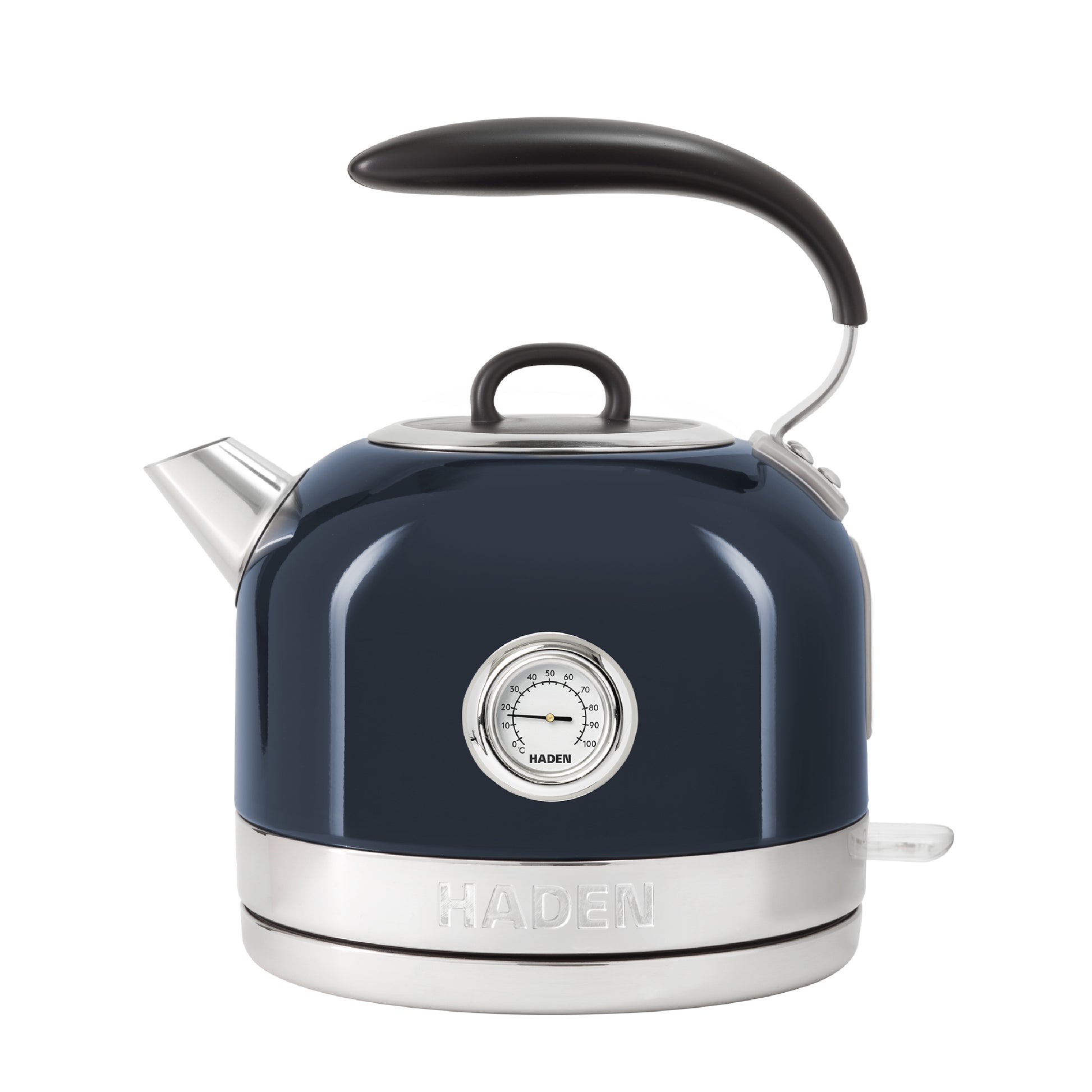 Haden Jersey Steel Blue Kettle Electric Kettles Haden