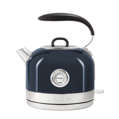 Haden Jersey Steel Blue Kettle Electric Kettles Haden